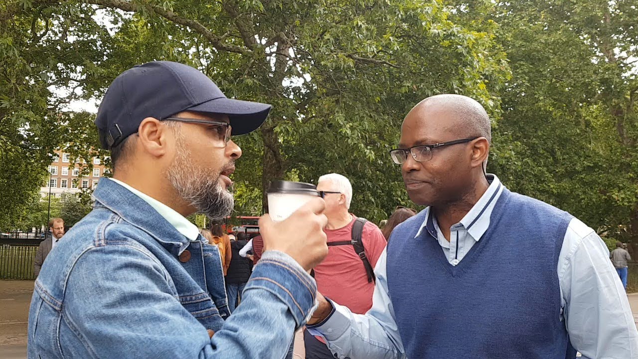 P1 Very simple question? Hashim Vs Christian Speaker's corner Hyde park