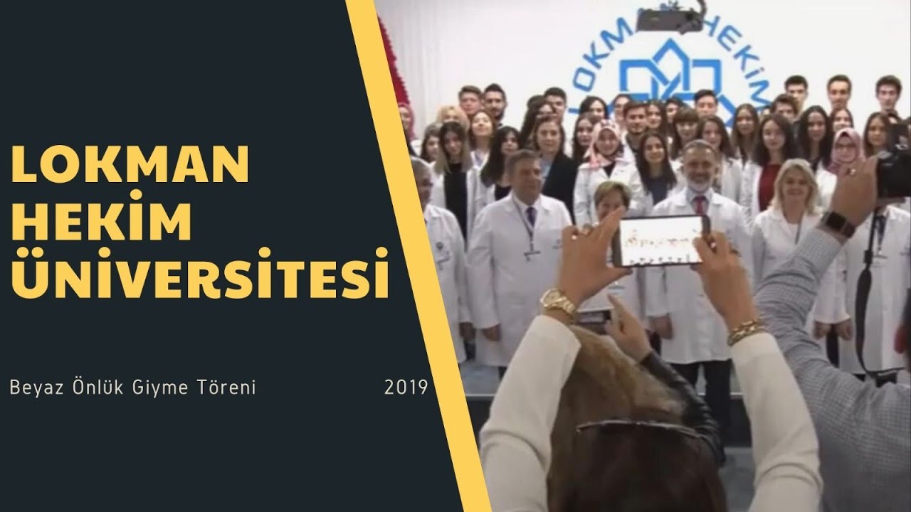 Beyaz Önlük : Lokman Hekim Üniversitesi  Eczacılık Fakültesi Beyaz Önlük Giyme Töreni-2019