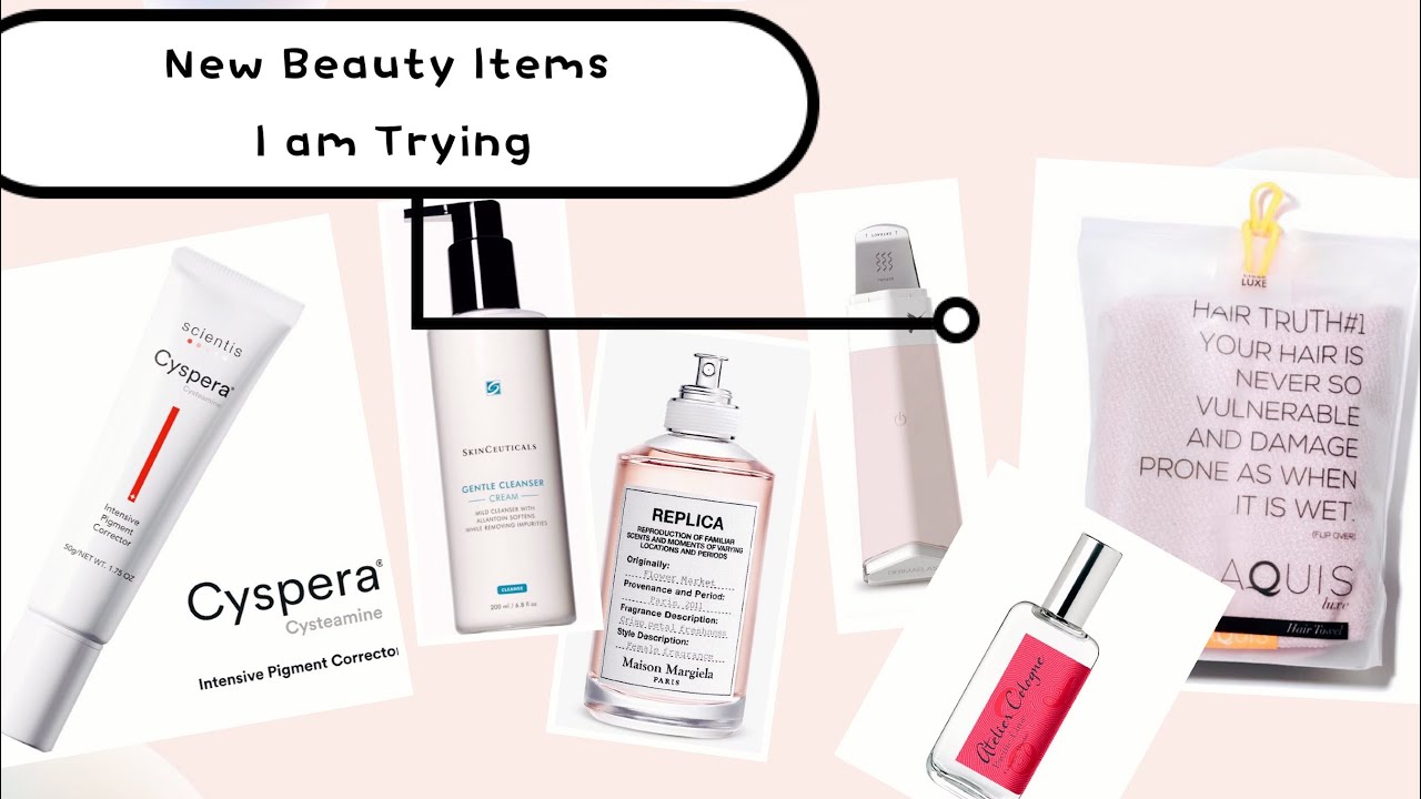 Cyspera | Dermapore | Aquis Hair Towel | Maison Margiela Flower Market | New Beauty Items
