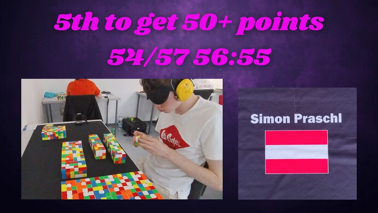 54/57 Multi-Blind attempt in 56:55 [NR]