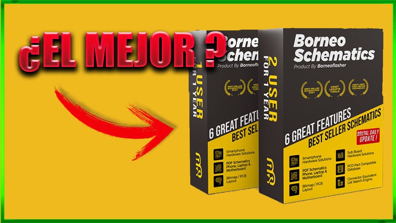 ⭐Este es el mejor programa de esquemáticos (BORNEO SCHEMATICS)
