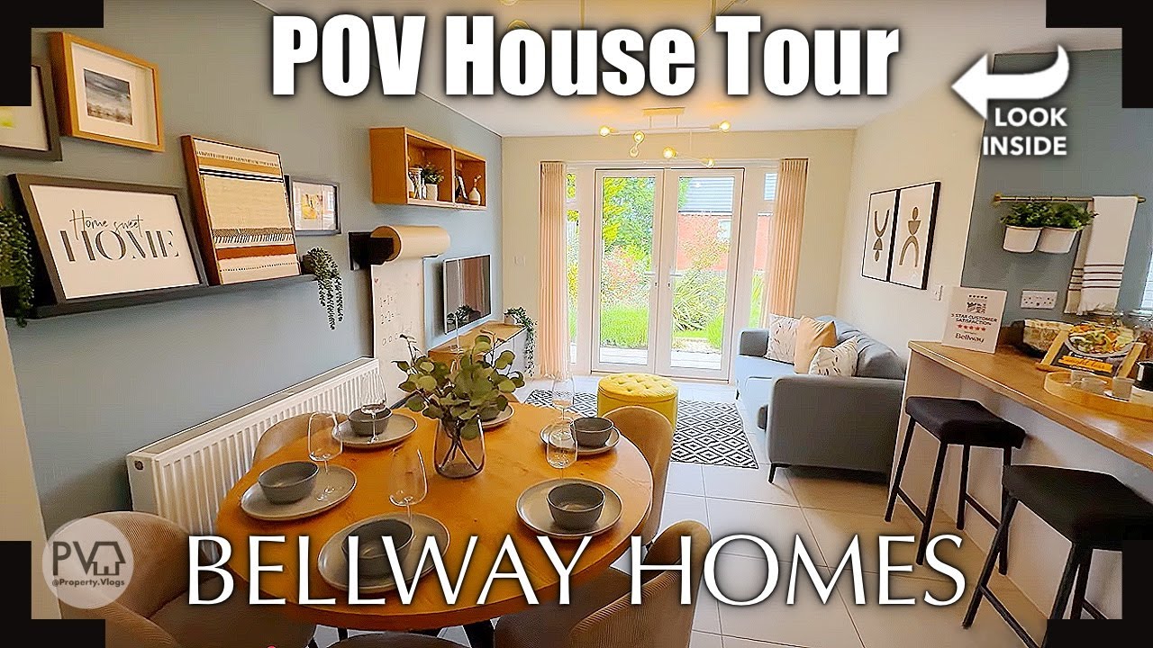 Bellways' The Mason Home Tour POV | Full Walkthrough. A £300K NEW HOUSE | Property Tour