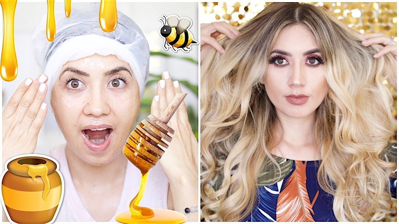 Piel y cabello seco MASCARILLA de MIEL 🍯 remedio casero || CINDYLIMON🍋