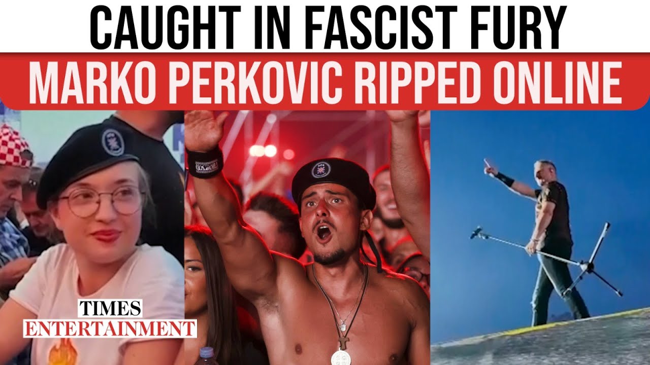 NAZI SALUTES, FASCIST FLAGS: Croatian Singer Marko Perković&rsquo;s Gig Draws Global Backlash