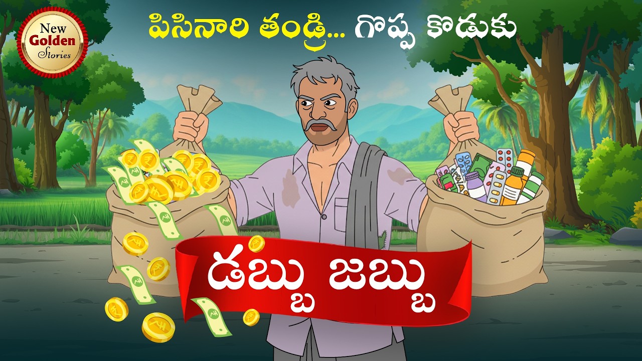 Moral Stories In Telugu - New Golden Stories - డబ్బు జబ్బు