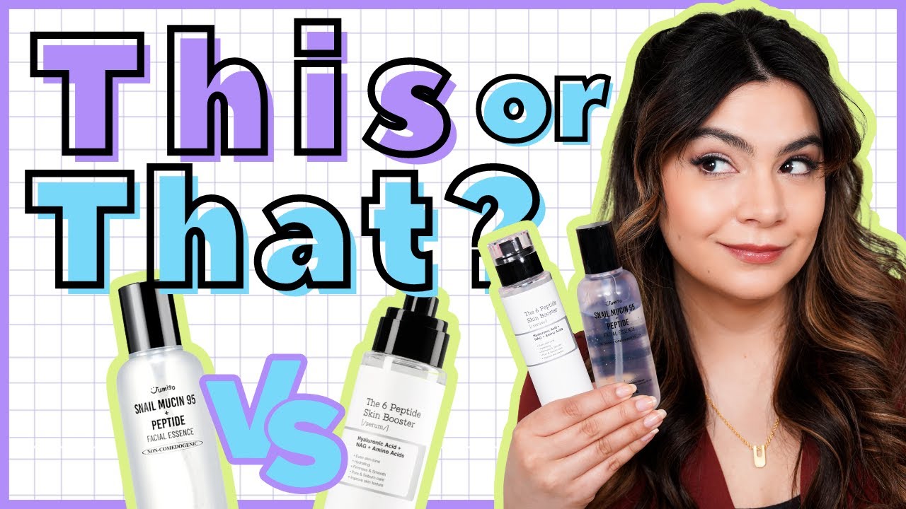 То или это? Cosrx The 6 Peptide против Jumiso Snail + Peptide | 31 серия