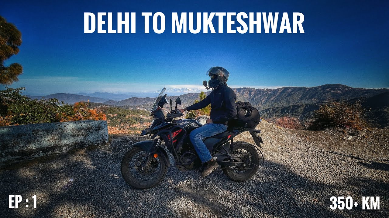 Delhi To Mukteshwar By Bike | On Suzuki V Storm | Delhi to Uttarakhand | 
