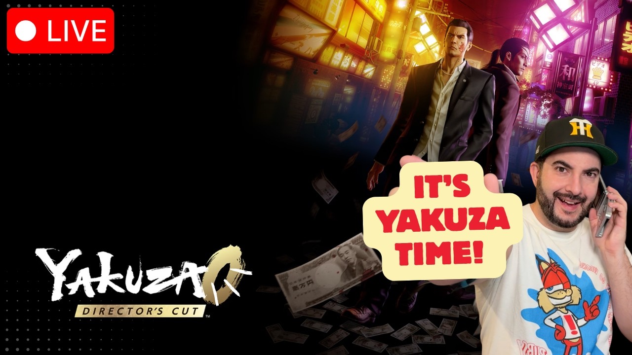 I'm Ready to BINGE the Yakuza Series! ✨Starting with Yakuza 0 | Part 1