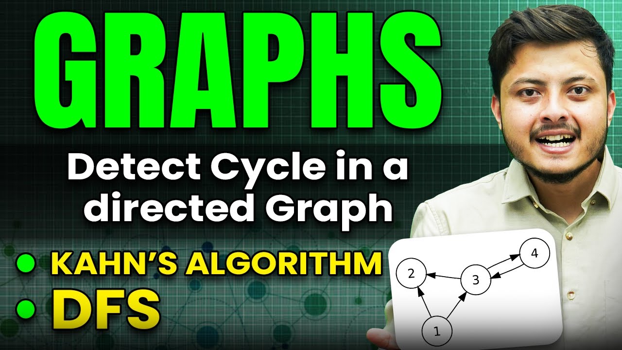 Detect Cycle in a Directed Graph | BFS + DFS