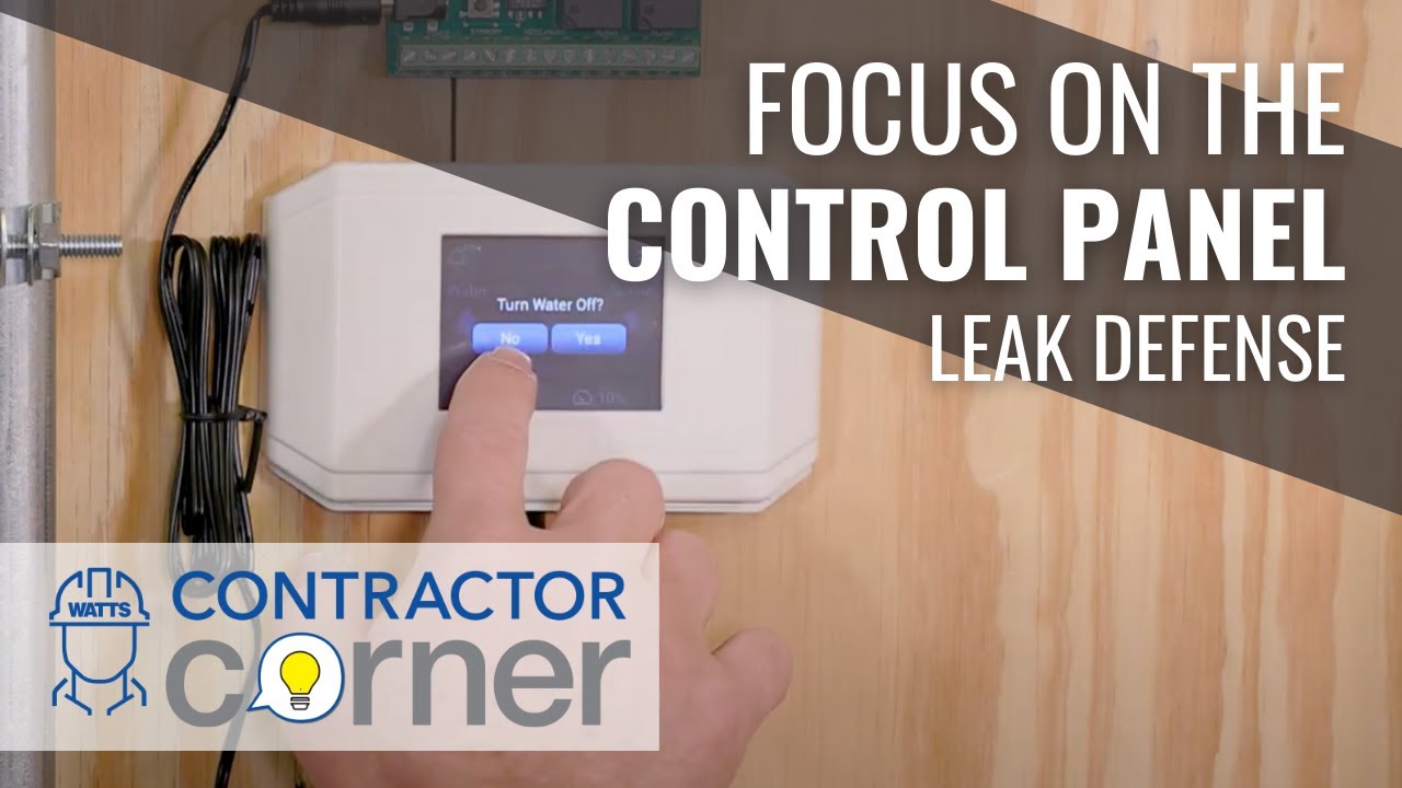 Focus on the Leak Defense Control Panel