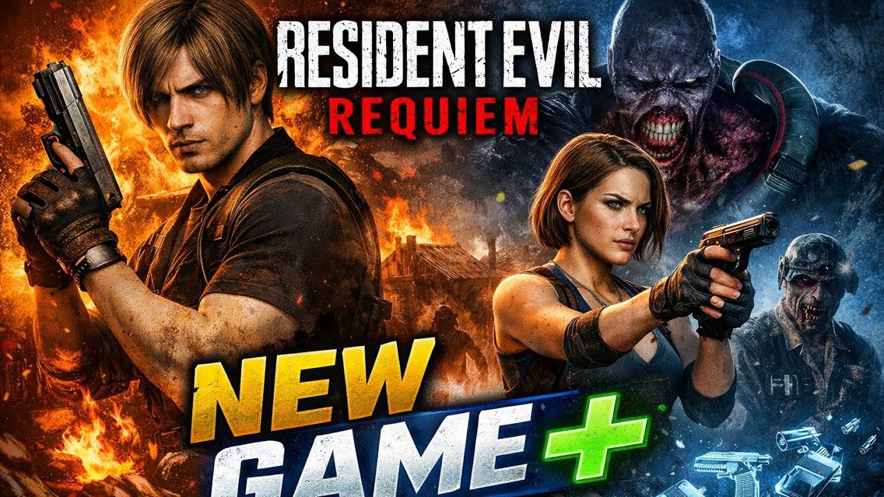 EXPLICANDO COMO FUNCIONA O NG+ DO RESIDENT EVIL REQUIEM 