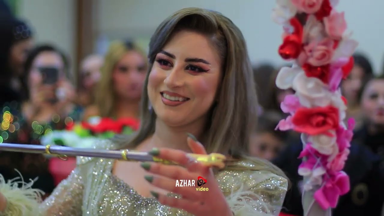 حميد قيراني  و خدر قيراني  حفلة زياد و نورة جزء -2- ازهار فيديو 07501421202