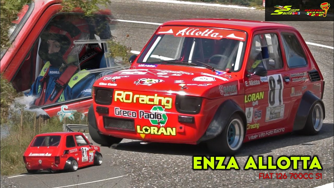 FIAT 126 700 BICILINDRICA SHOW // SLALOM NOVARA DI SICILIA 2020 // ENZA ALLOTTA