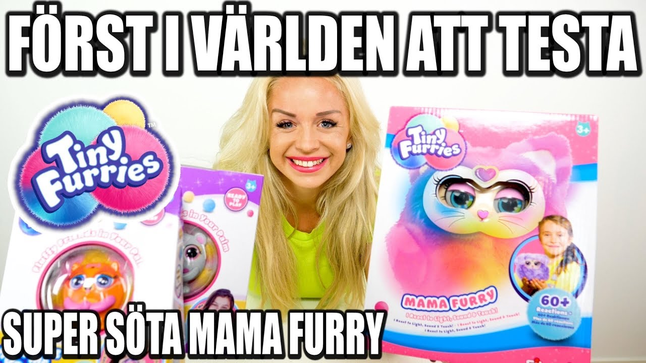 FÖRST I VÄRLDEN ATT TESTA SUPER SÖTA MAMA FURRY *GIVE AWAY*