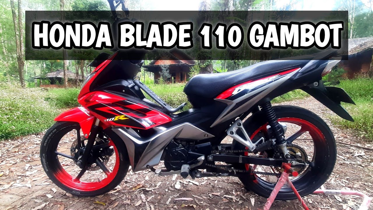 MODIFIKASI SIMPLE  HONDA BLADE TAPAK LEBAR