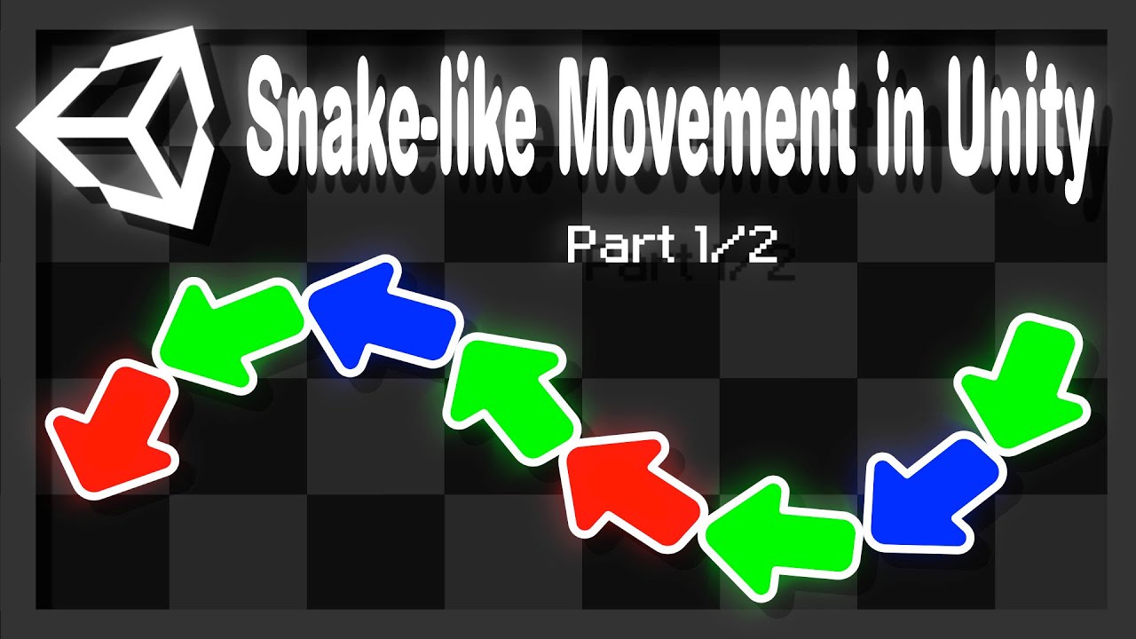 Making a Snake with Snake Like Movement in Unity (Part 1/2): Follow the Leader / Synchronized Motion