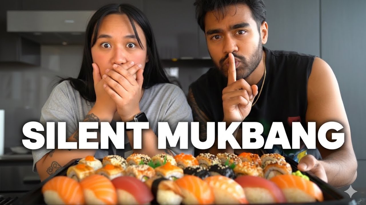 SILENT MUKBANG Challenge! 