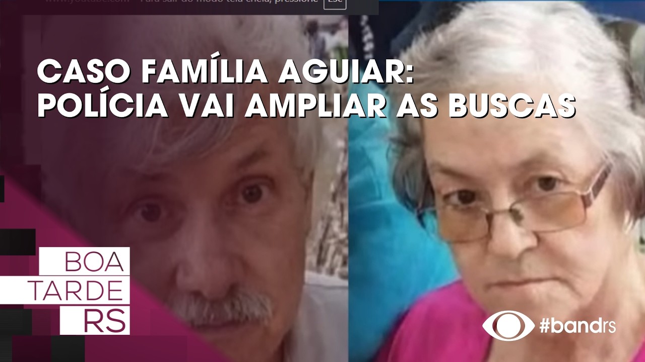 Caso família Aguiar: Polícia vai ampliar buscas
