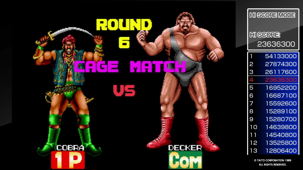 Champion Wrestler / チャンピオンレスラー 59,717,700