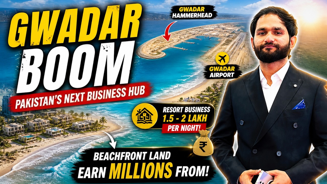Gwadar Beachfront Investment | The Next Karachi Hawks Bay? | High ROI Resort Business Ideas