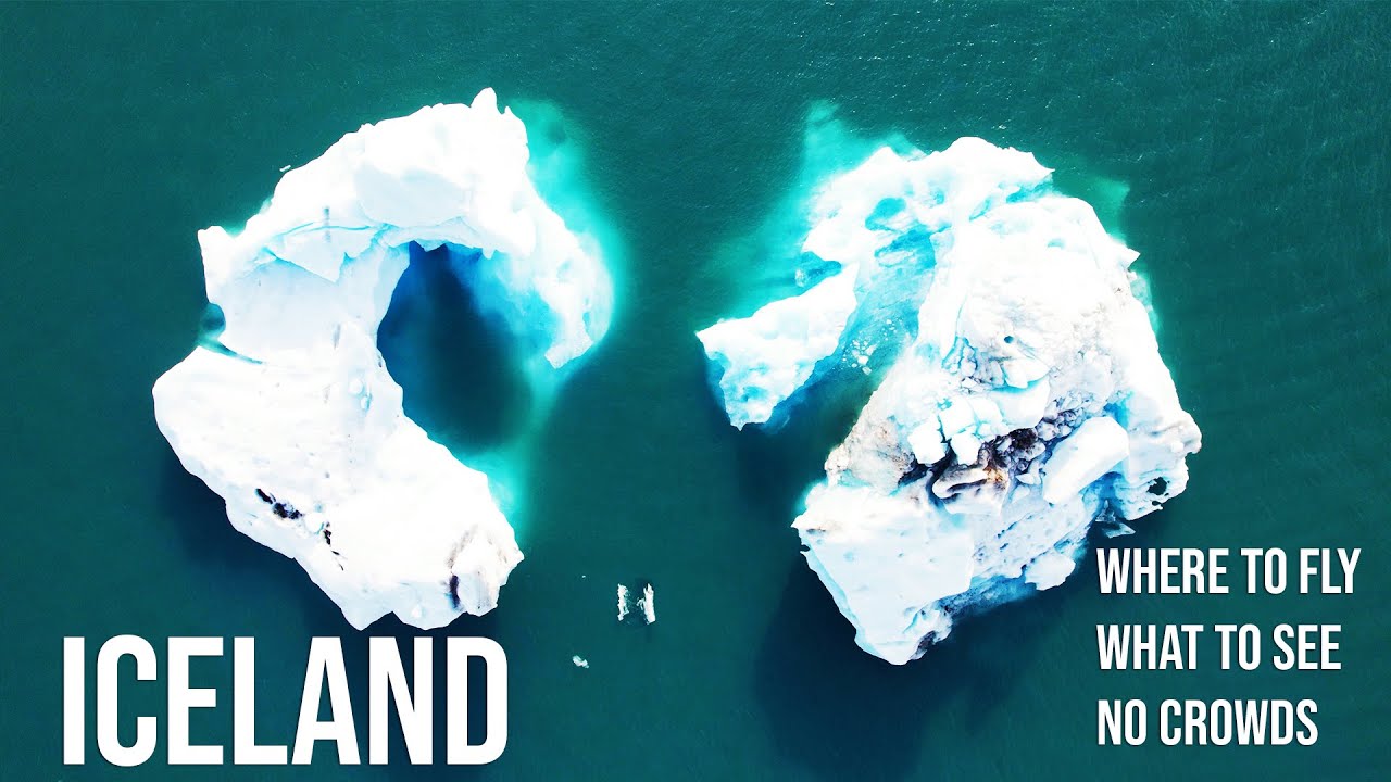 ICELAND: Away from Tourists - Volcanoes, Waterfalls and Canyons (& where to fly your drone)