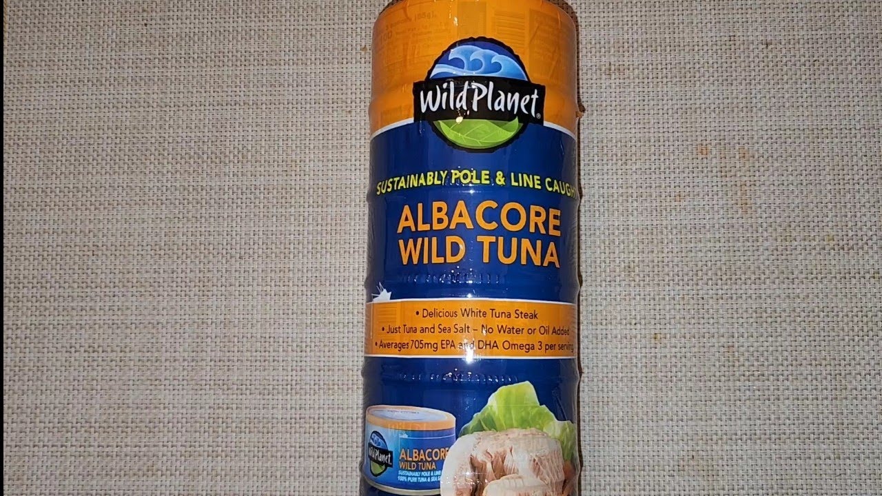 Costco Sale Item Review Wild Planet Sustainably Pole & Line Caught Albacore Wild Tuna Taste Test VS