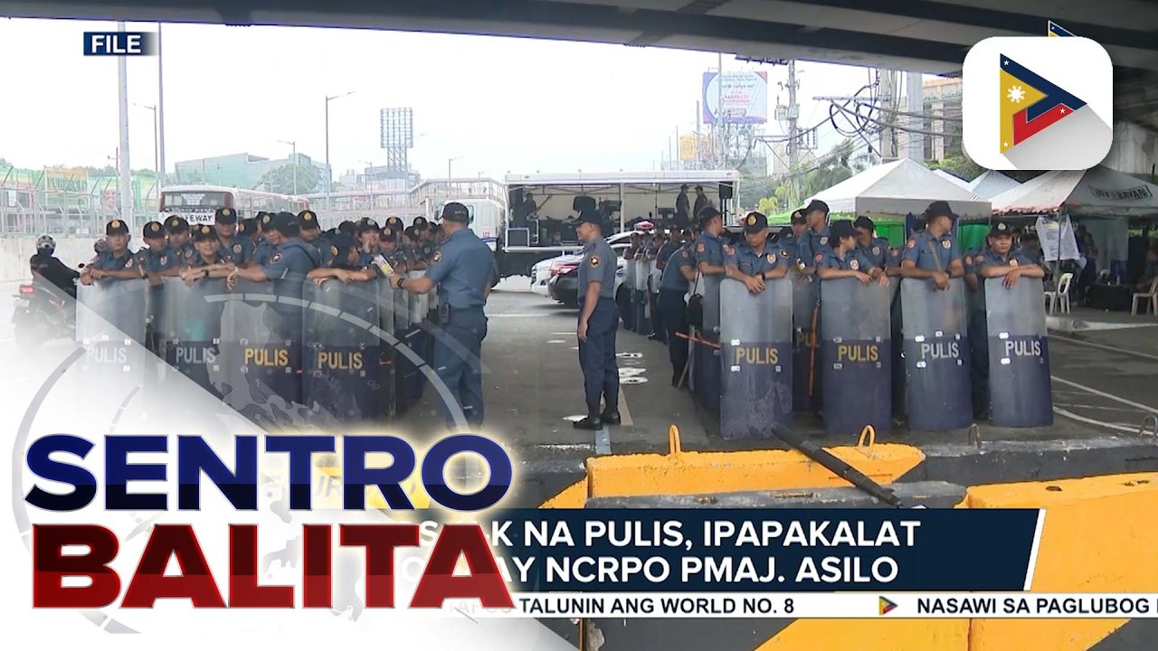 Halos 11-K mga pulis, ipakakalat sa ‘Trillion-Peso March’ ayon sa NCRPO; ‘No Permit, No Rally’...