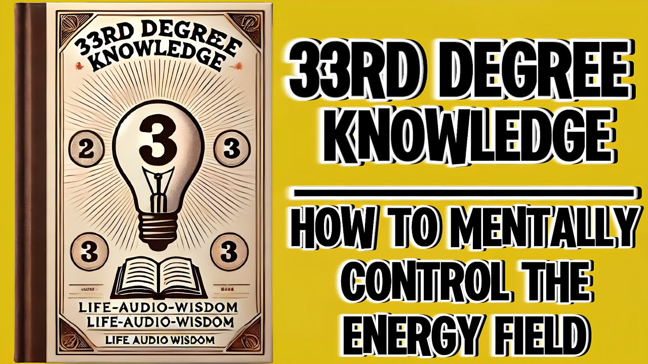 33rd Degree Knowledge: How to Mentally Control The Energy Field (Audiobook)
