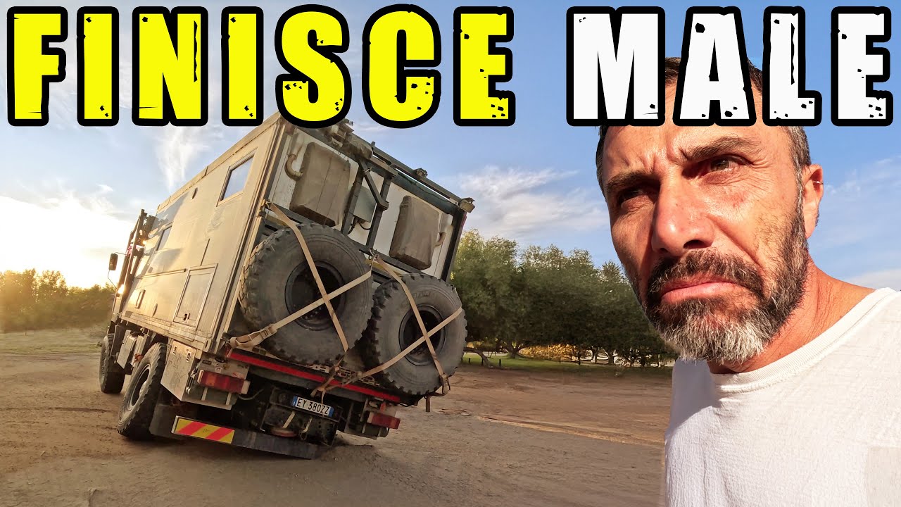 E' Finita MALE 😵 Ci troviamo in una situazione DRAMMATICA in Africa 😳 Giro del mondo in camper 4x4