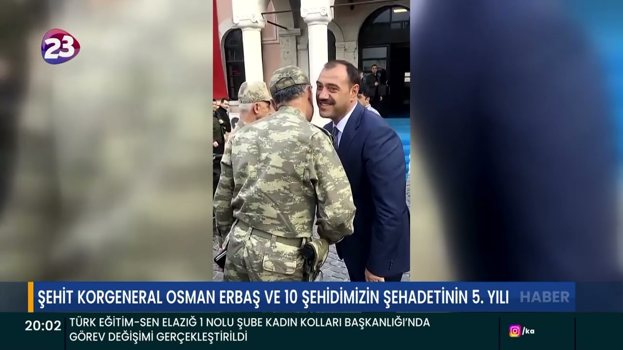 ŞEHİT KORGENERAL OSMAN ERBAŞ VE 10 ŞEHİDİMİZİN ŞEHADETİNİN 5. YILI