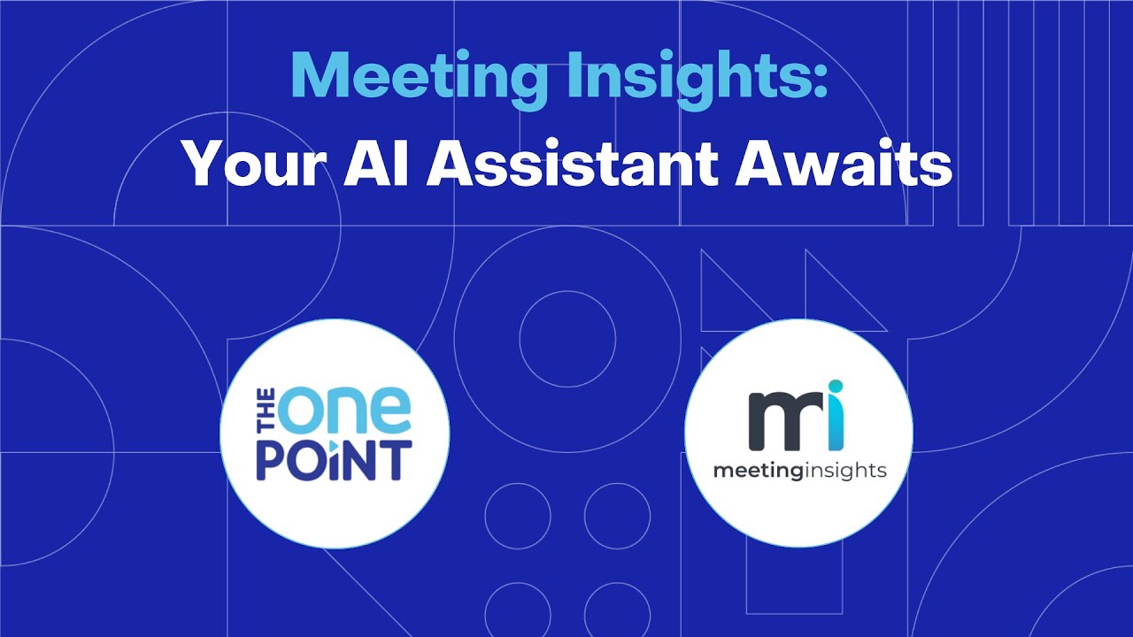 Meeting Insights Your AI Assistant Awaits
