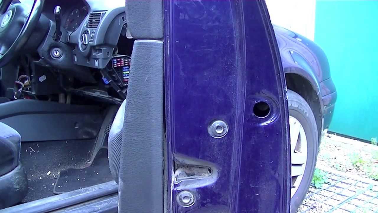 VW Golf Jetta Door Lock Removal