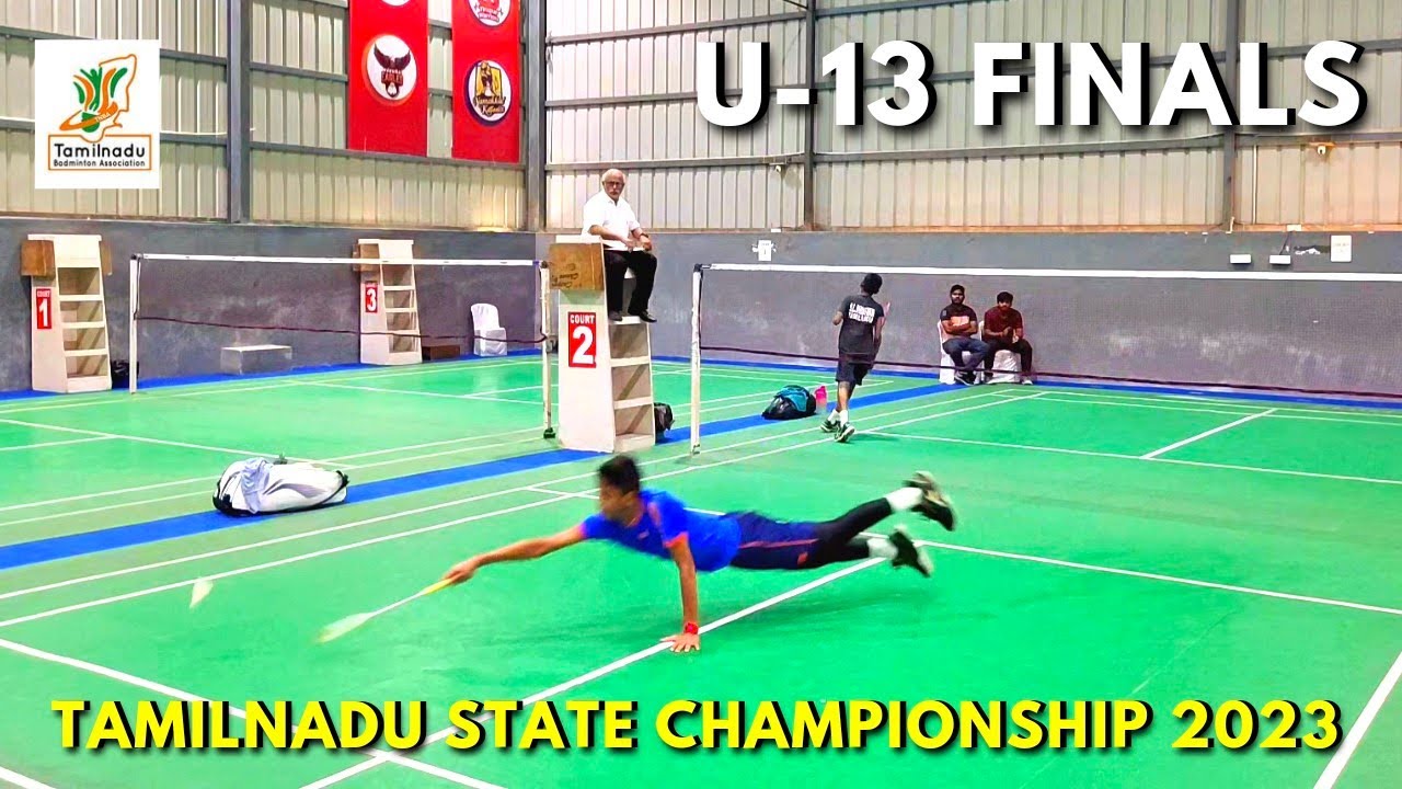 NITHIN PRAKASH vs DHAKSHAN | U-13 BOY'S SINGLES FINALS | TN SUB-JUNIOR BADMINTON CHAMPIONSHIP 2023