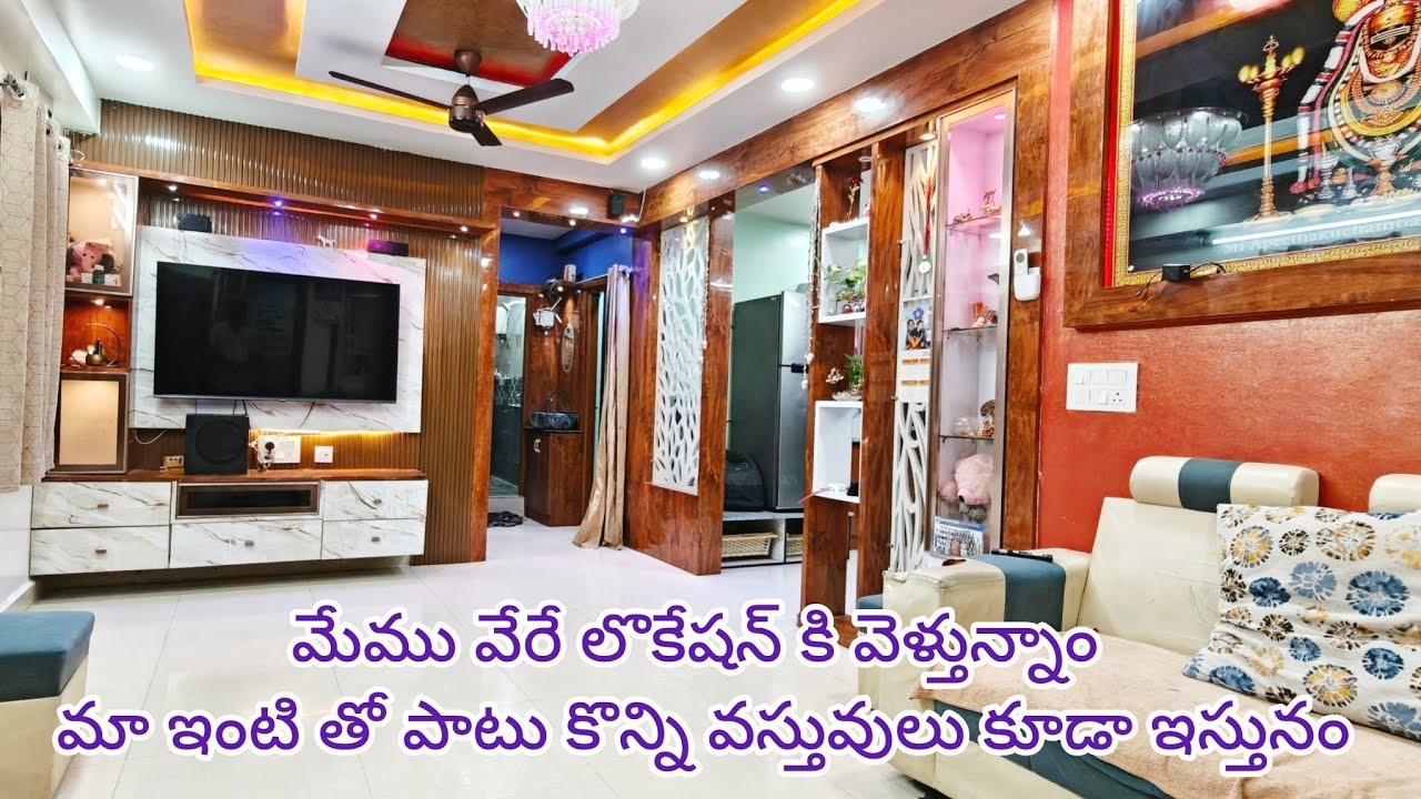 Beautiful & Fully furnished Flat for sale in Hyderabad|| Direct owner:-