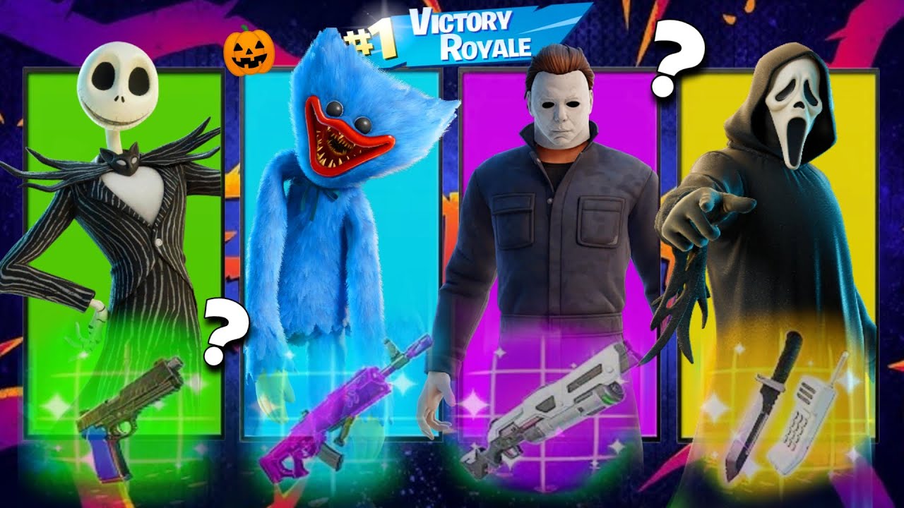 Skin aléatoire challenge spécial halloween 🎃 (fortnitemares)