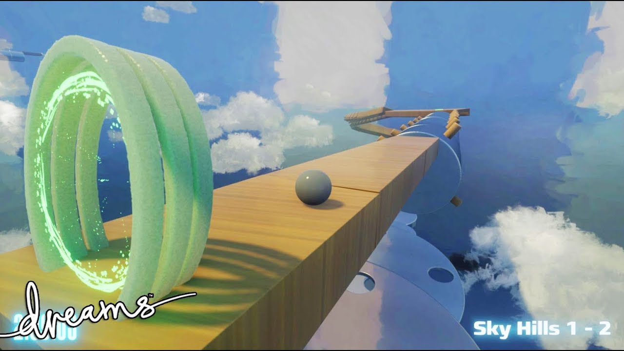 Dreams PS4 - Extrememly Polished & Addicting Marble Level (Early Access)
