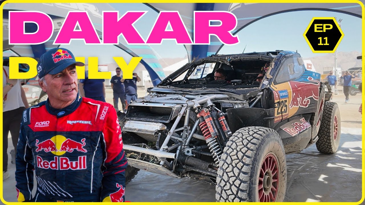 Ford Raptor zerstört? Carlos Sainz extremer Unfall bei der Dakar 2025