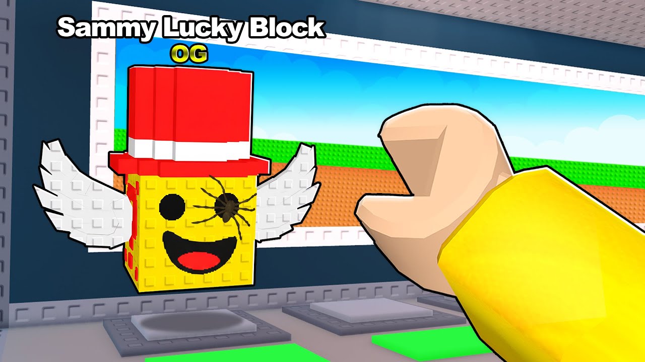 I Found Sammy's Lucky Block!