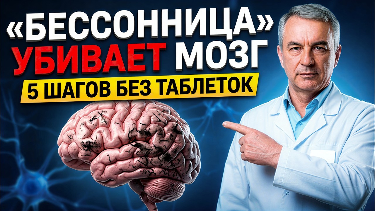 Бессонница — это не возраст. 5 шагов, чтобы засыпать за 10 минут.
