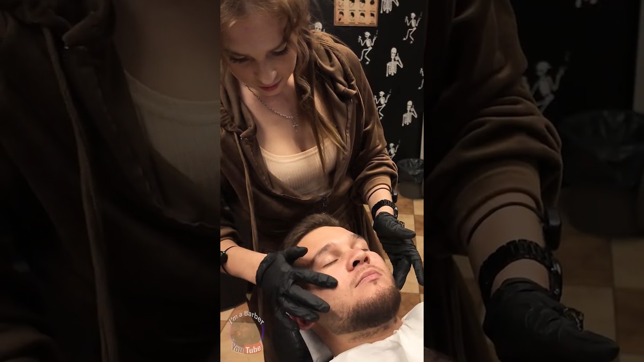 💈ASMR Clean Haircut ✂️ Shave & Massage  