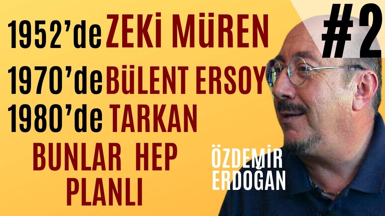Özdemir Erdoğan:“1952’de Zeki Müren 1970’de Bülent Ersoy 1980’de Tarkan bunlar hep planlı” (Söyleşi)
