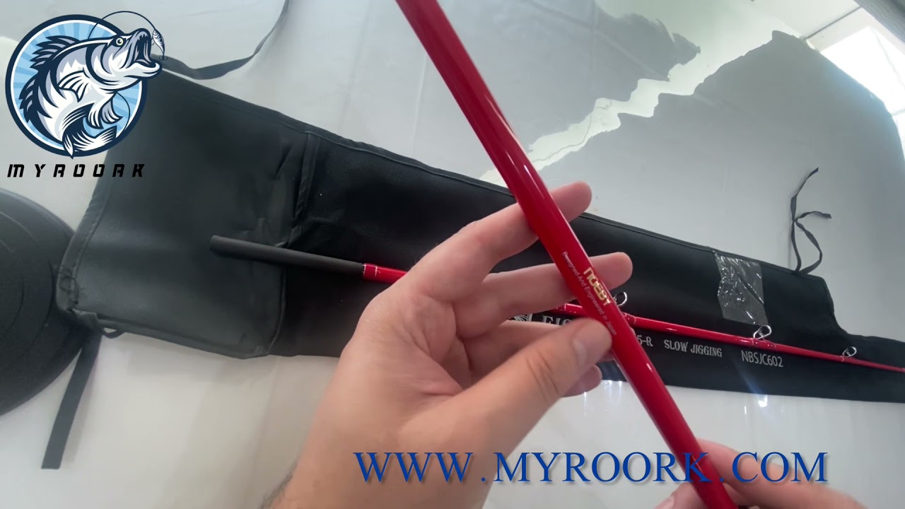 Noeby slow jigging rod overhead baitcaster K5-R قصبة الجقنق  اوفر هد (بيت كاستر) من شركة نويبي