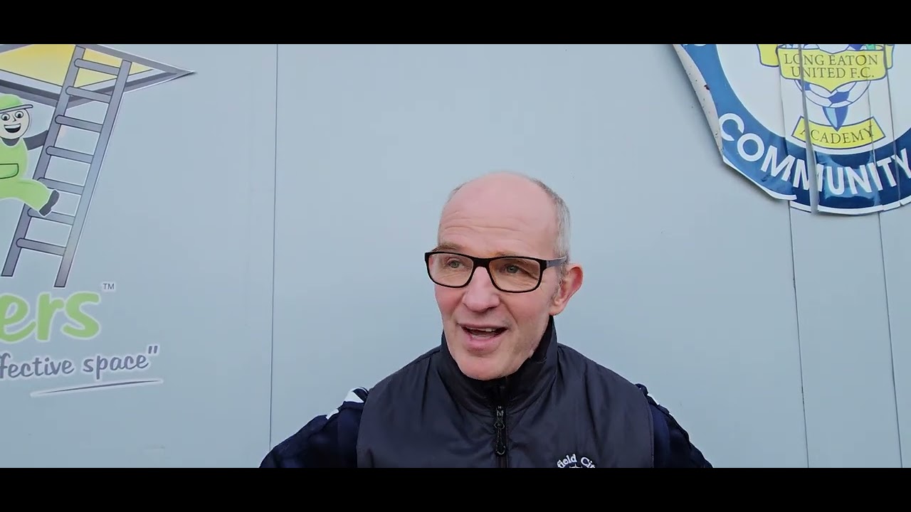 Interview with Lichfield City manager Ivor Green after draw with Long Eaton Utd.