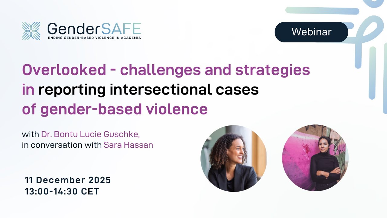 Overlooked challenges and strategies in reporting intersectional cases of gender-based violence.