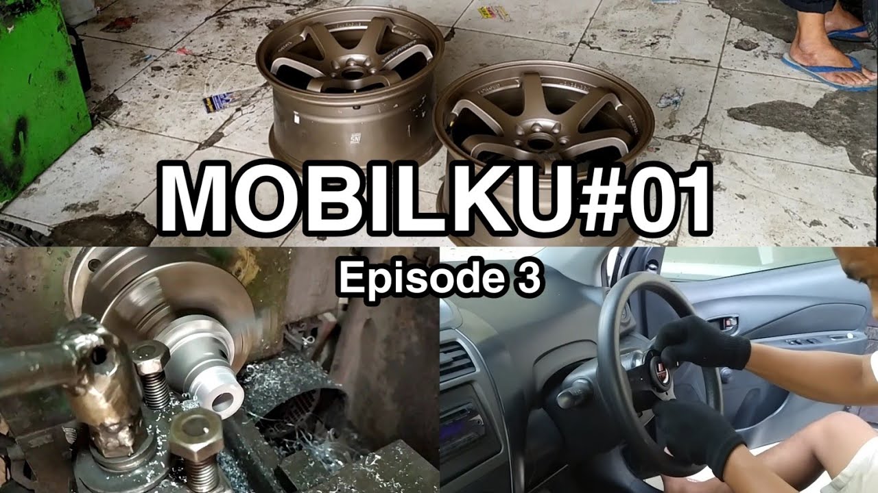 MOBILKU #01 // Episode 3 Pasang Velg Dan Stir Baru // Toyota Limo Gen 2 2013 Ex Taksi Bluebird