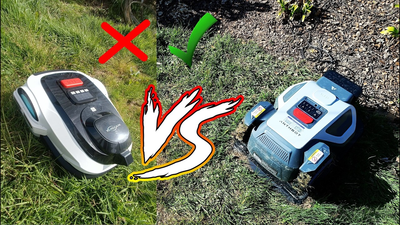 COMBAT DE ROBOT TONDEUSE ! ( ANTHBOT M5 et YARDCARE N1600pro )