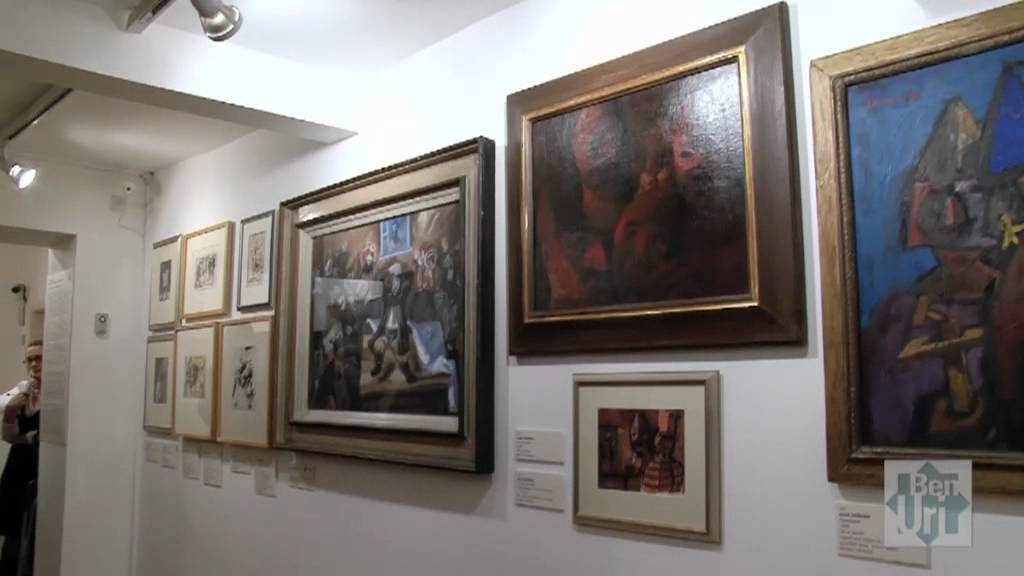 Curatorial tour in the Josef Herman exhibition
