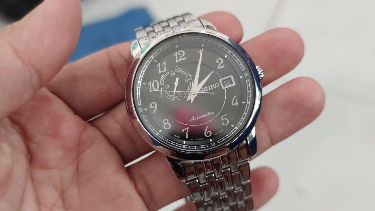 Service Seiko Automatic With 4R37 Movement