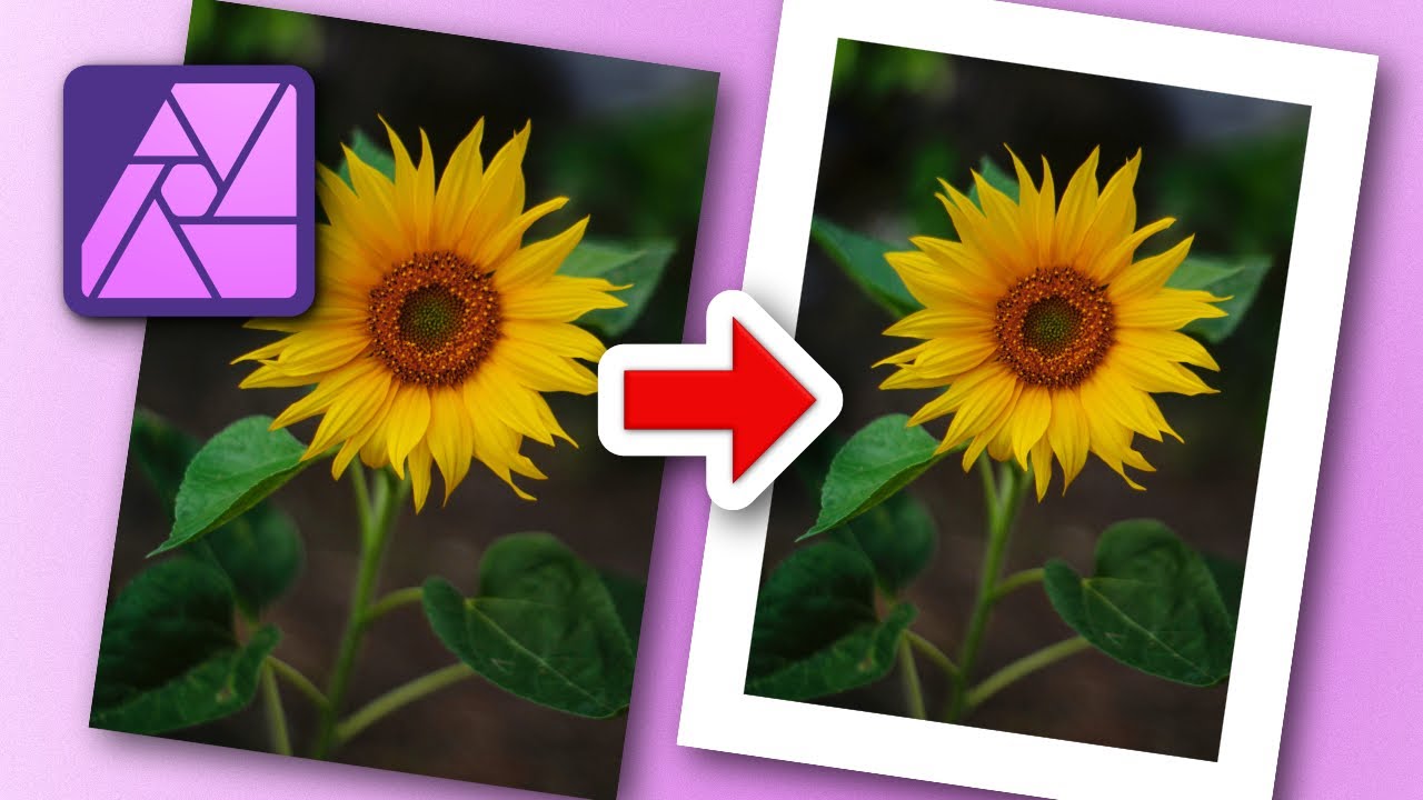 How to Add a Border in Affinity Photo