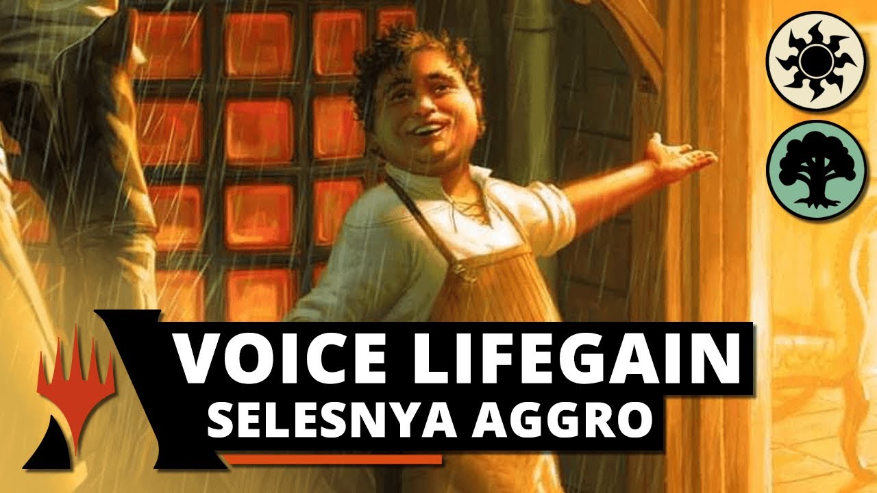 ☀🌲 VOICE LIFEGAIN &rarr; Selesnya Aggro Standard c/ Innistrad: Voto Carmesim! (Magic Arena)